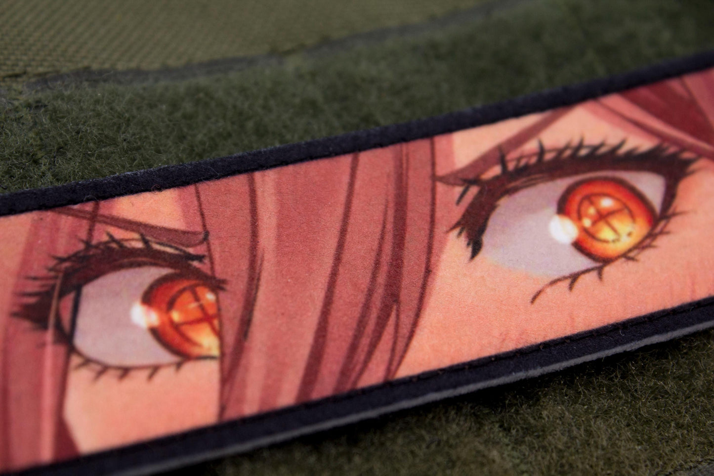 Power eyes Chainsaw Man anime hook and loop patch