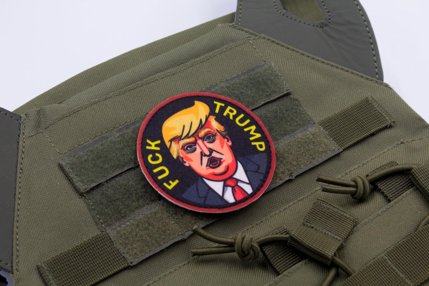 Fuck Trump hook and loop morale patch