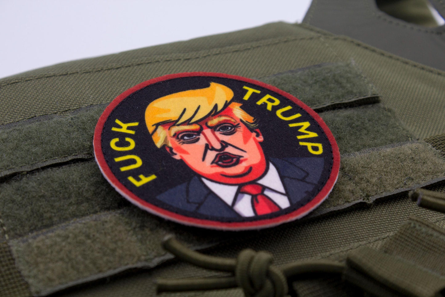 Fuck Trump hook and loop morale patch