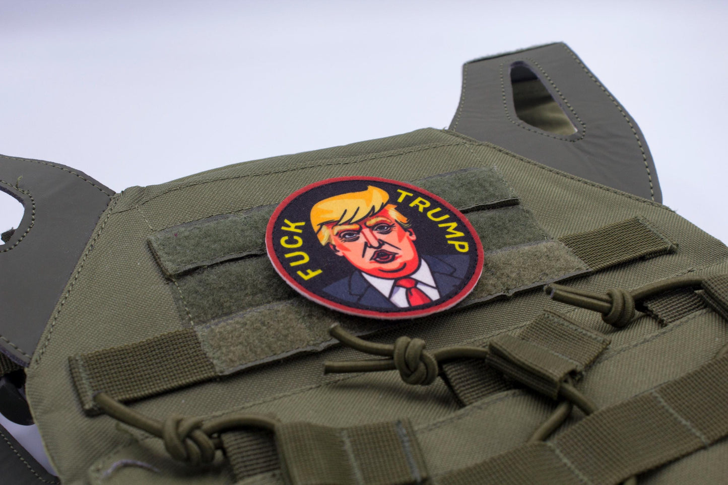Fuck Trump hook and loop morale patch