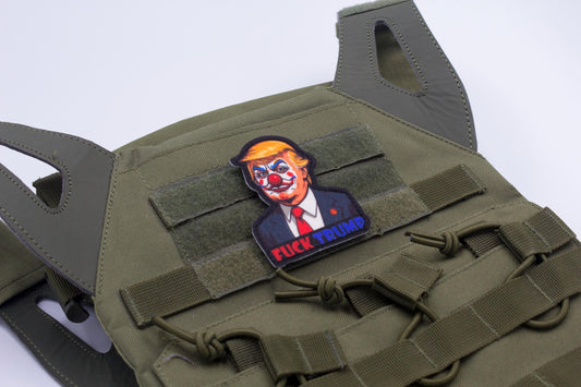 Fuck Trump Clown hook and loop morale patch