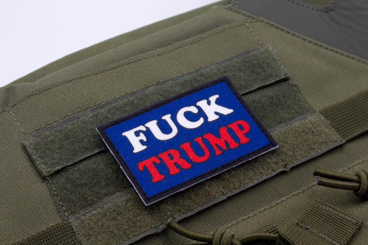 Fuck Trump hook and loop morale patch