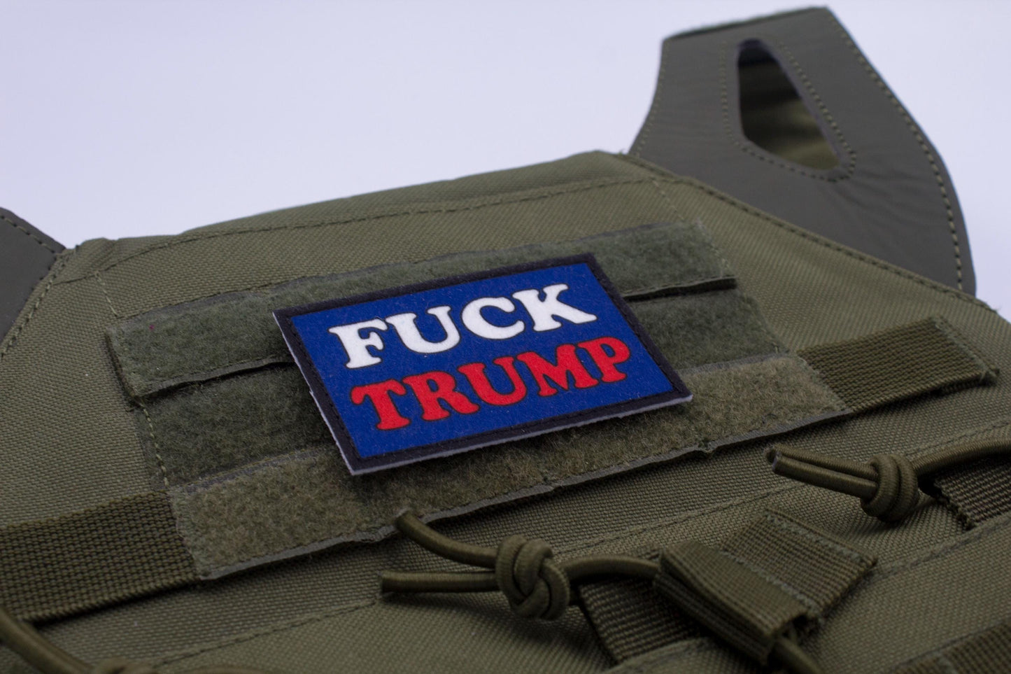 Fuck Trump hook and loop morale patch