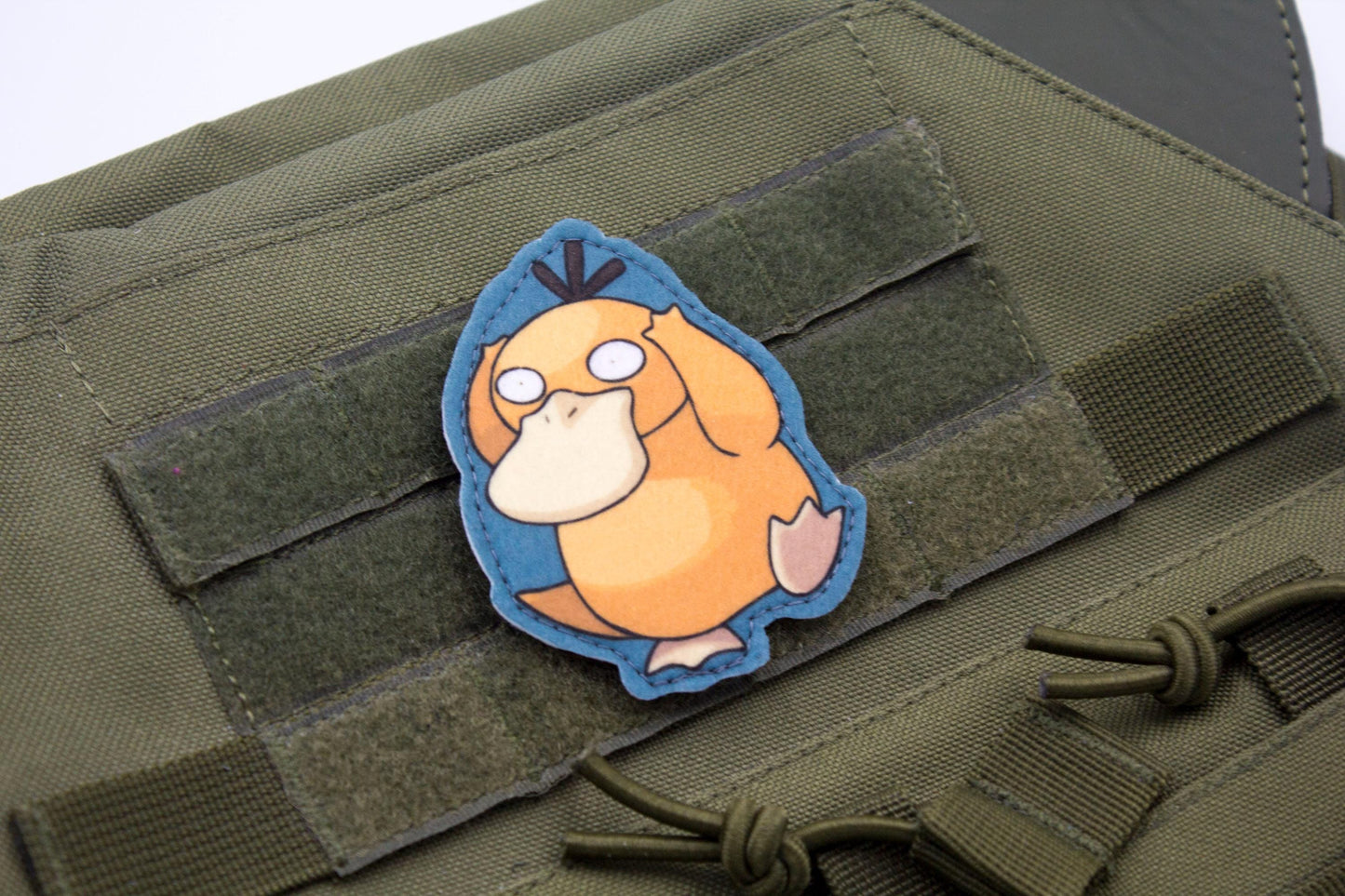 Psyduck Pokemon hook and loop anime patch
