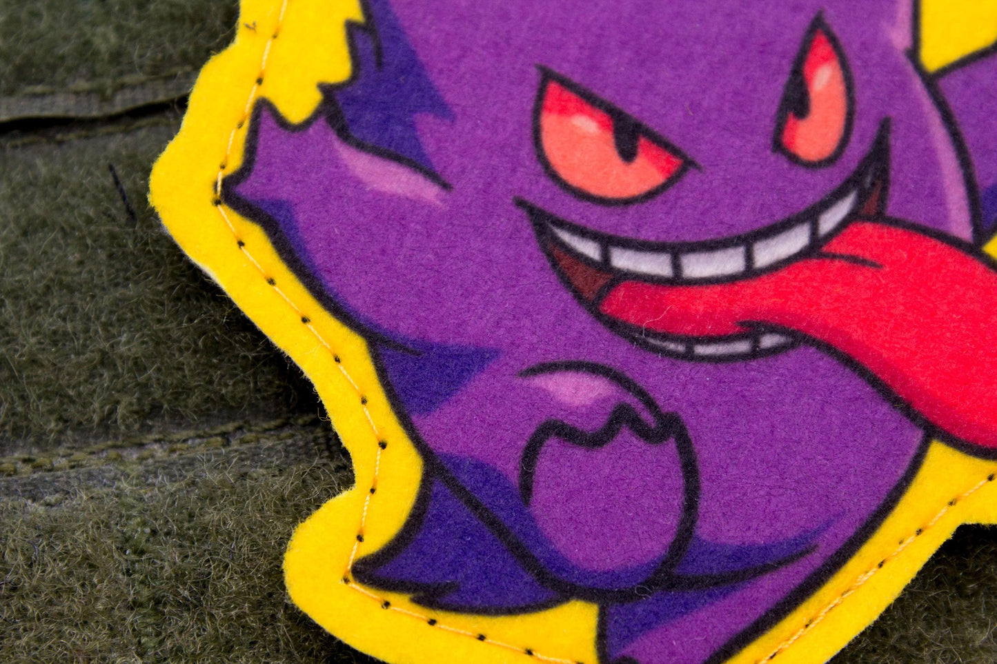 Gengar Pokemon hook and loop anime patch