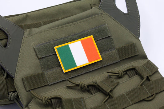 Ireland flag hook and loop patch
