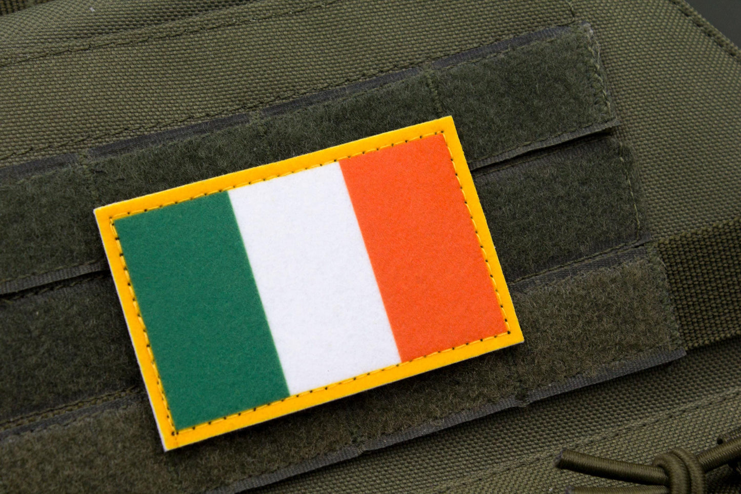 Ireland flag hook and loop patch