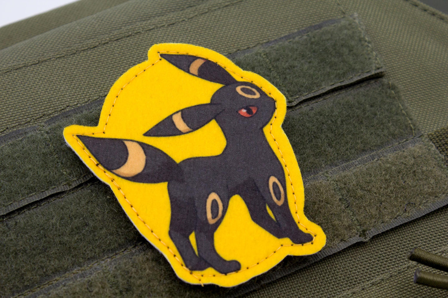 Umbreon Pokemon hook and loop anime patch