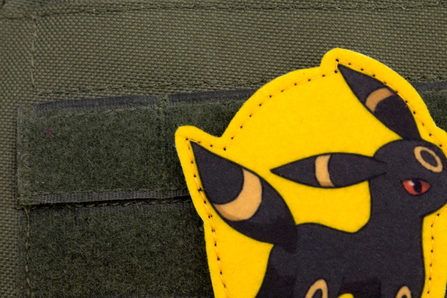 Umbreon Pokemon hook and loop anime patch