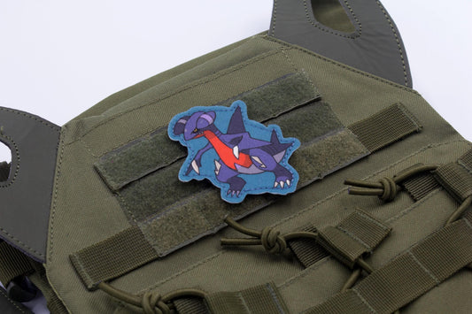 Gabite Pokemon hook and loop anime patch