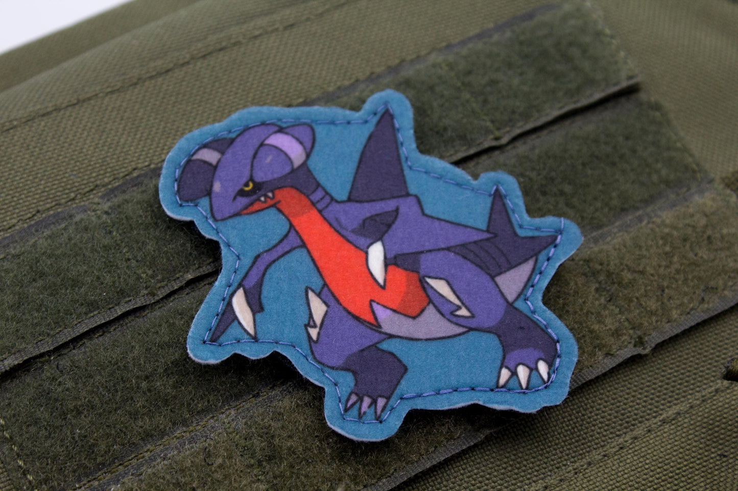 Gabite Pokemon hook and loop anime patch