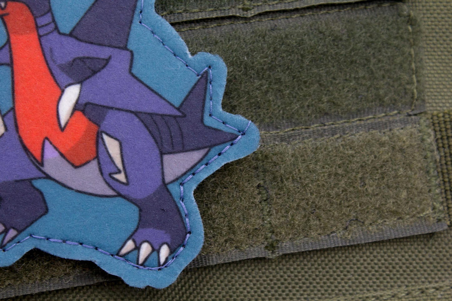Gabite Pokemon hook and loop anime patch