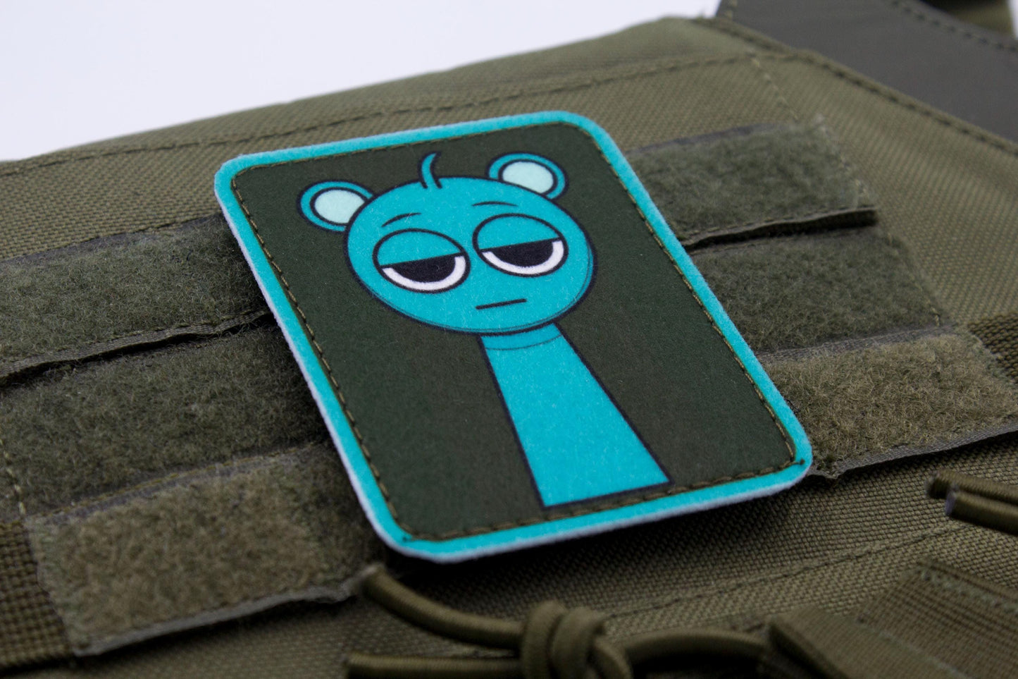 SKY Sprunki hook and loop patch