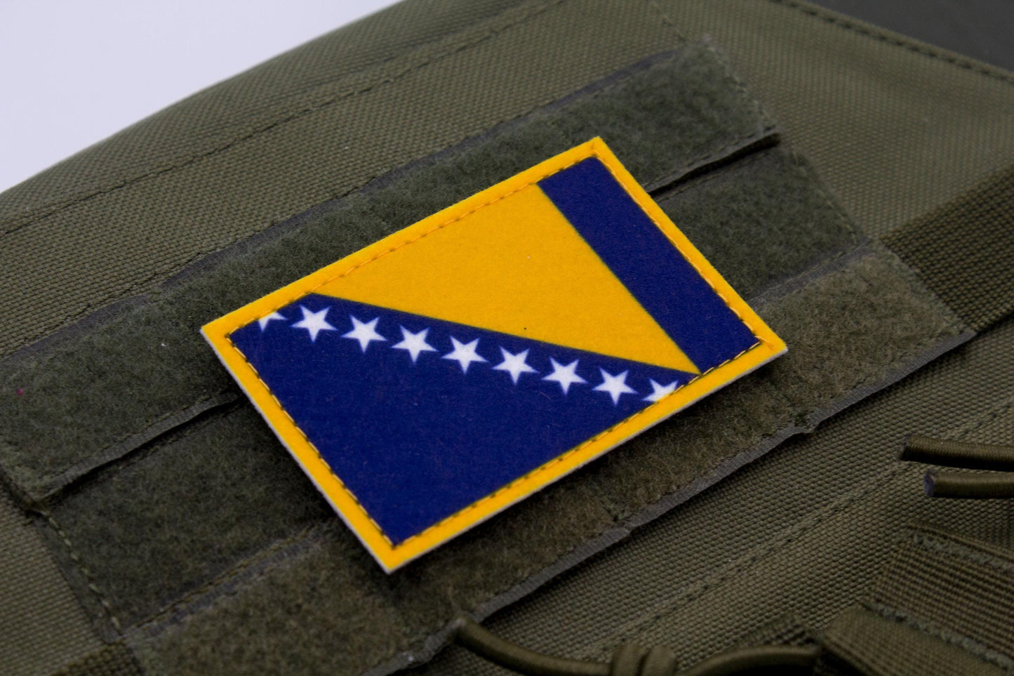 Bosnia and Herzegovina flag hook and loop patch Zastava Bosne i Hercegovine