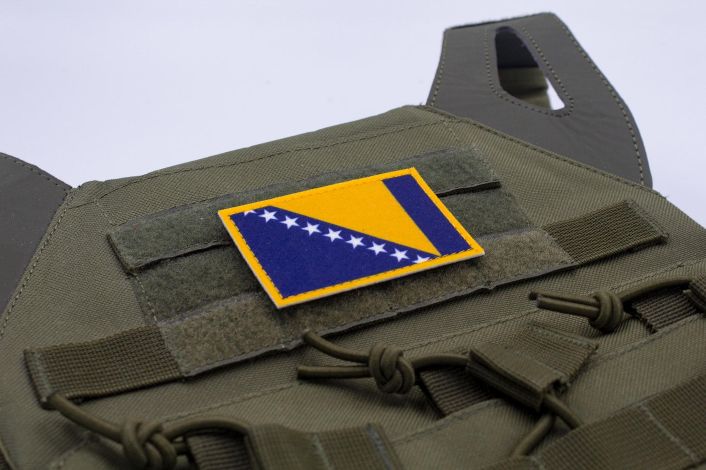Bosnia and Herzegovina flag hook and loop patch Zastava Bosne i Hercegovine