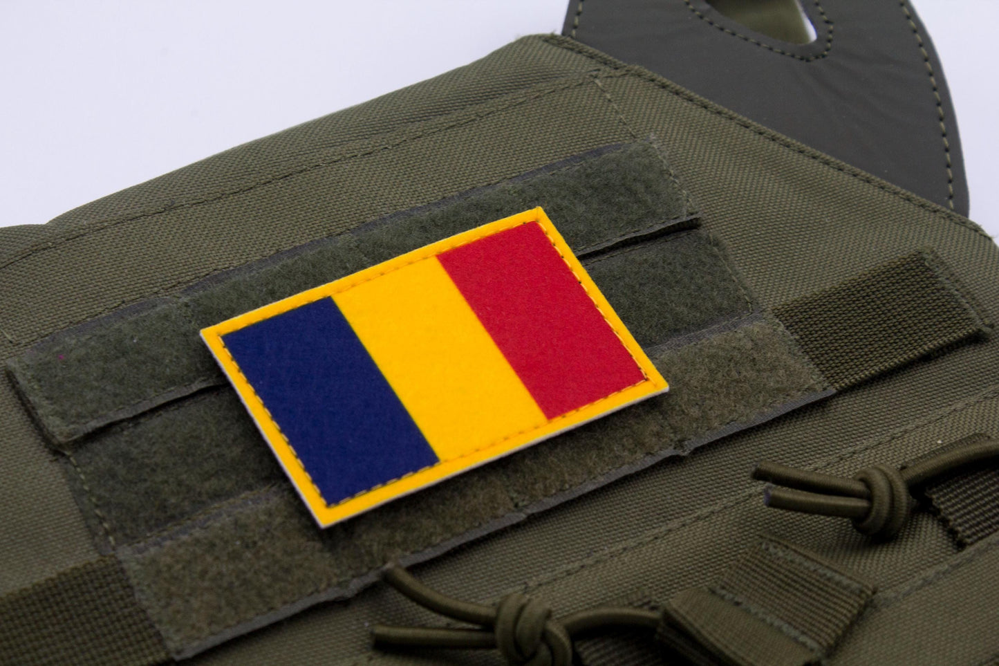 Romania flag hook and loop patch steagul României