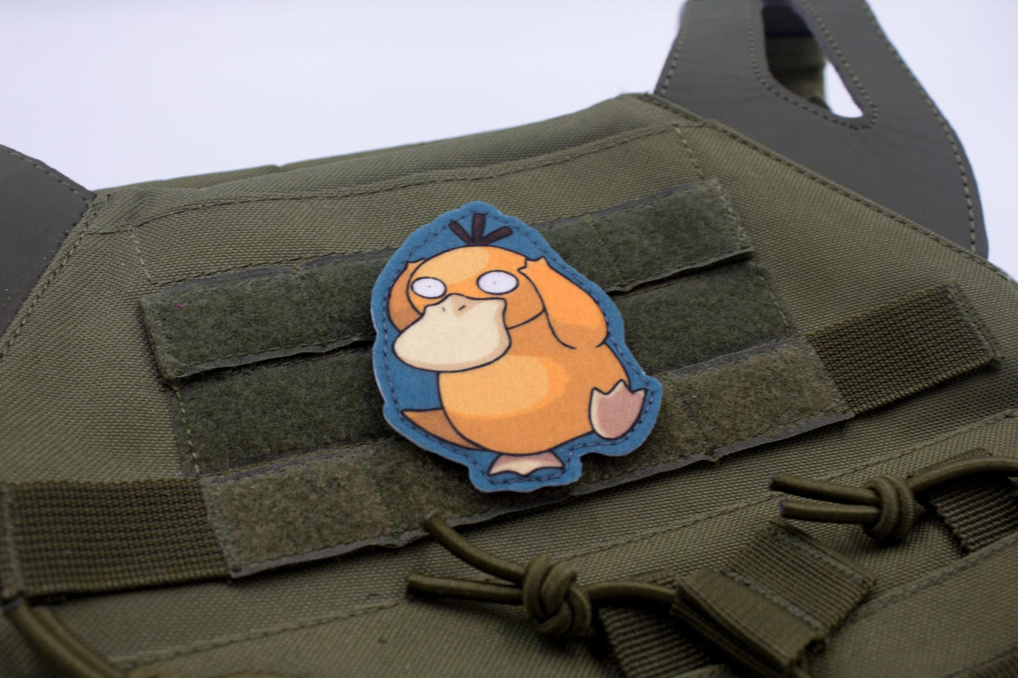 Psyduck Pokemon hook and loop anime patch