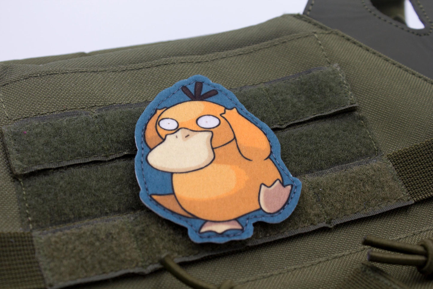 Psyduck Pokemon hook and loop anime patch