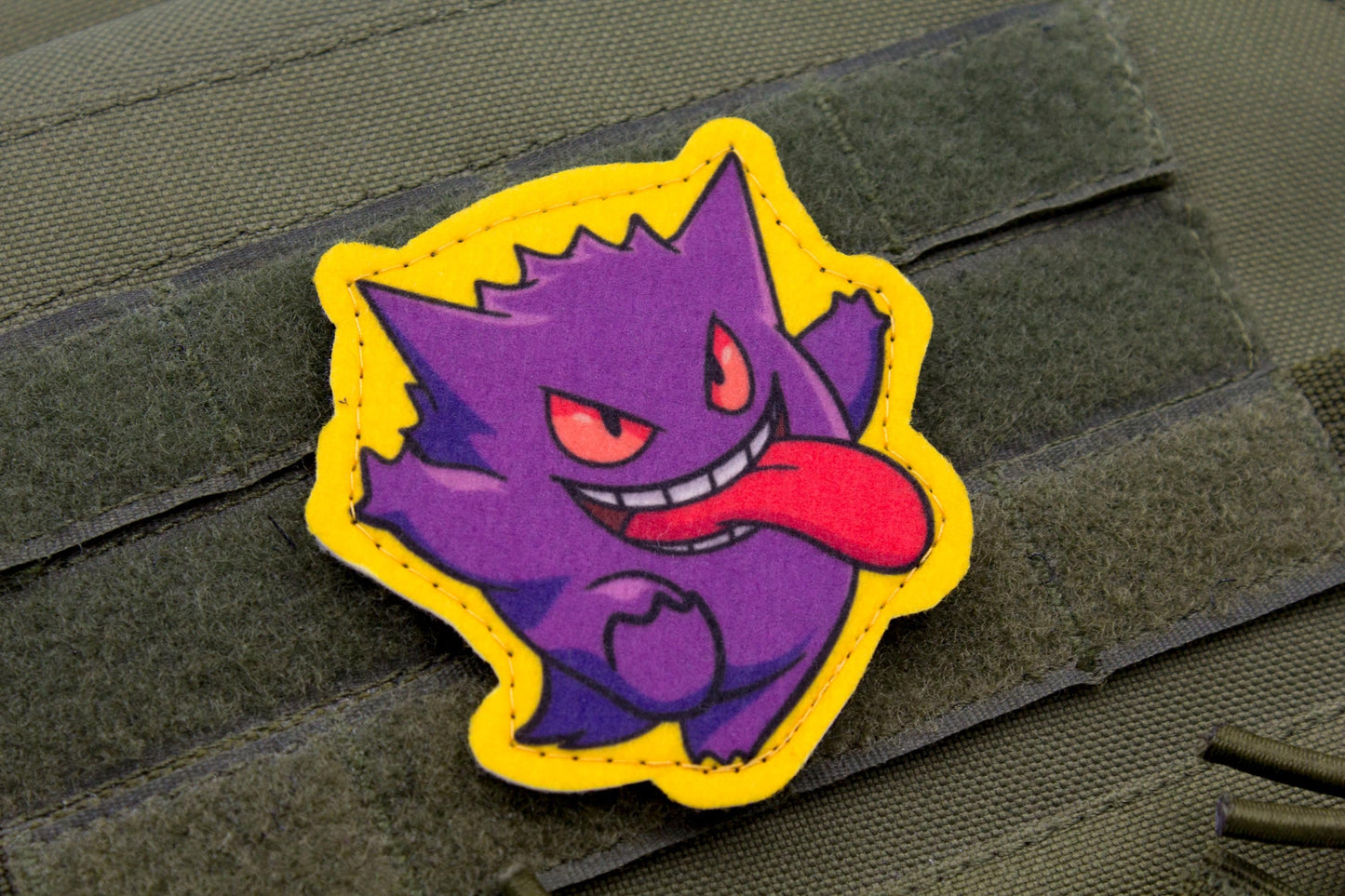 Gengar Pokemon hook and loop anime patch