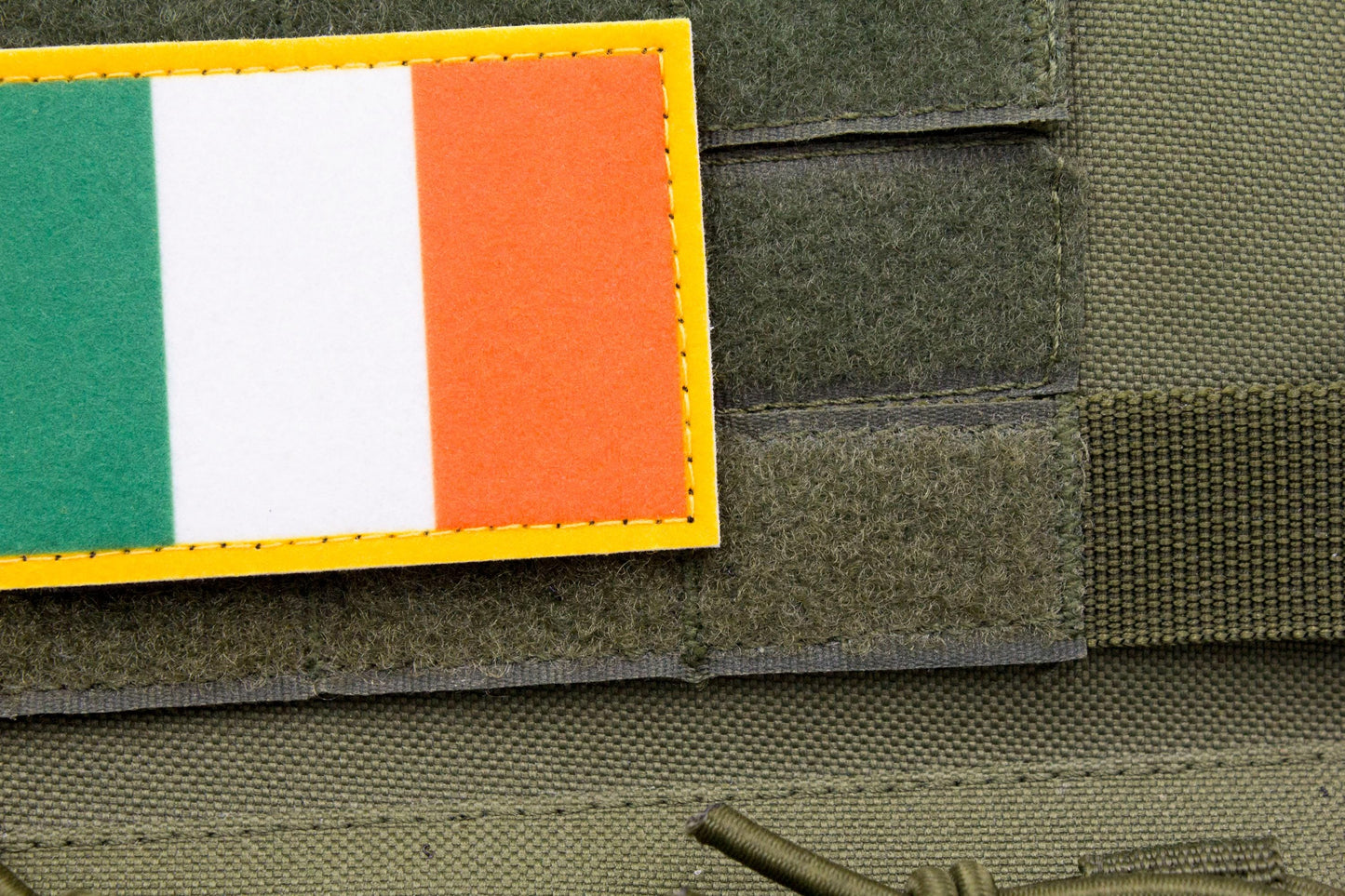 Ireland flag hook and loop patch