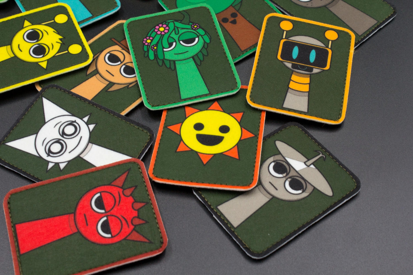 OWAKCX Sprunki hook and loop patch