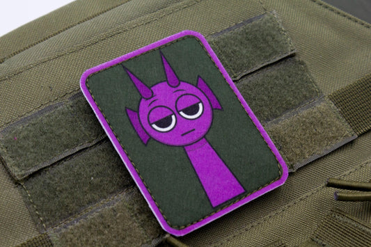 DURPLE Sprunki hook and loop patch