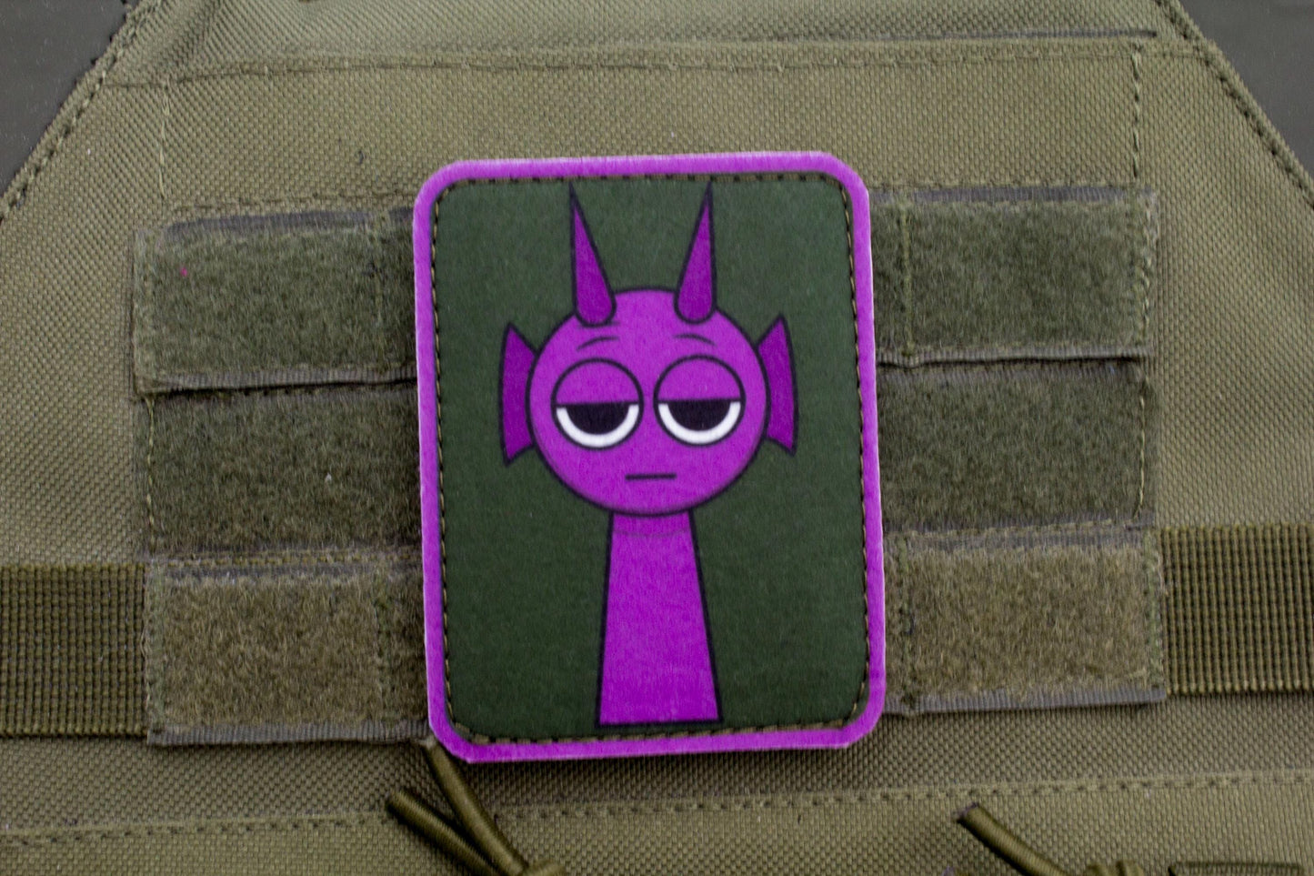 DURPLE Sprunki hook and loop patch