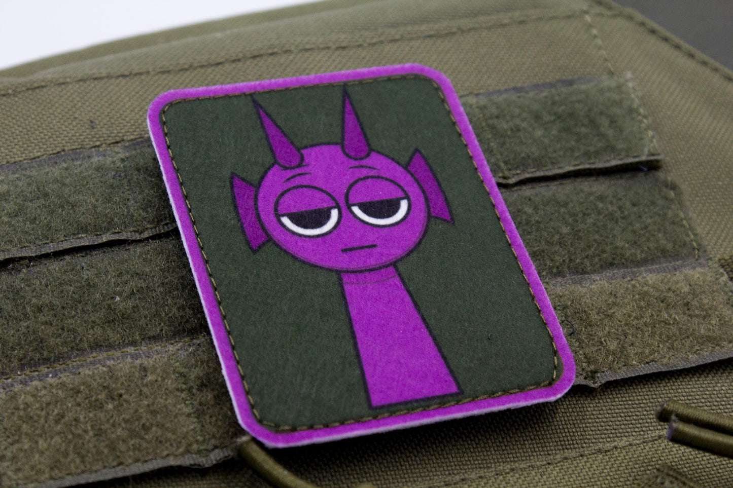 DURPLE Sprunki hook and loop patch