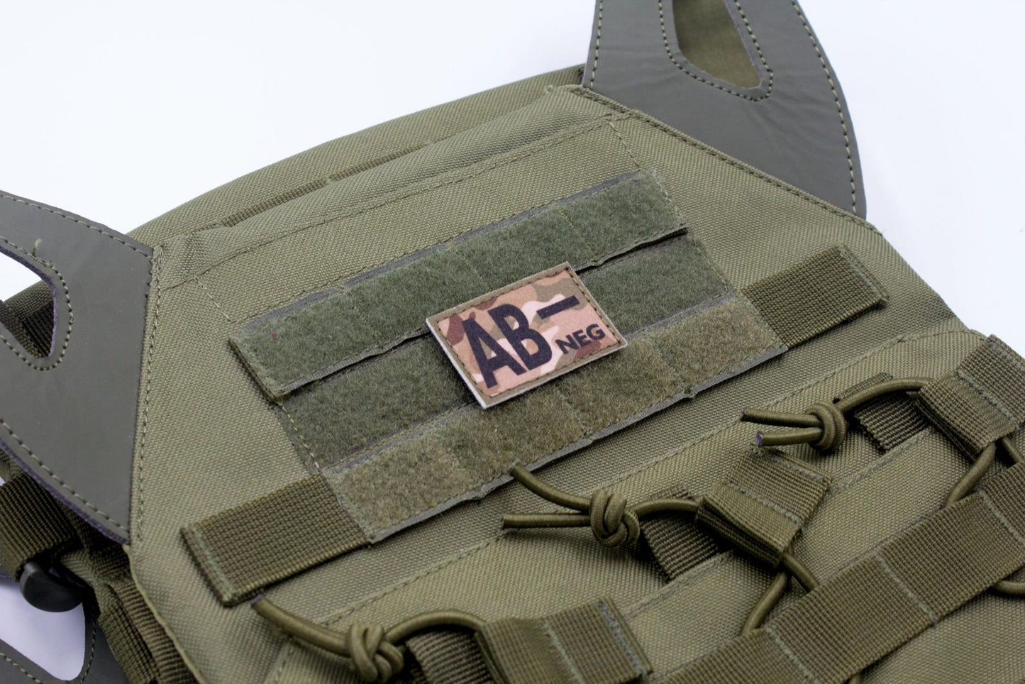 Blood type AB- neg MULTICAM paramedic emt patch