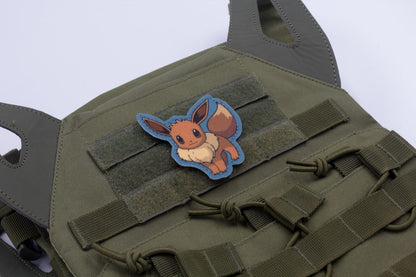 Eevee Pokemon hook and loop anime patch