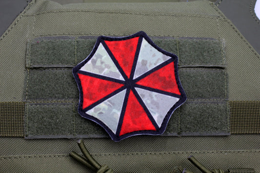 Resident evil Umbrella corporation hook and loop morale patch