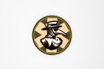 Plague doctor paramedic emt patch