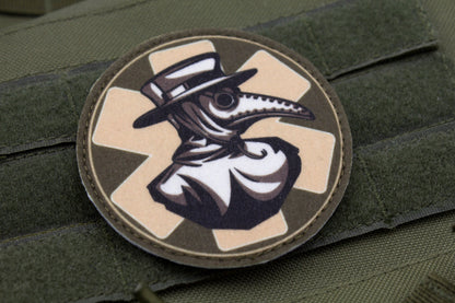 Plague doctor paramedic emt patch
