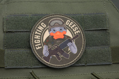 Goose funny hook and loop morale patch