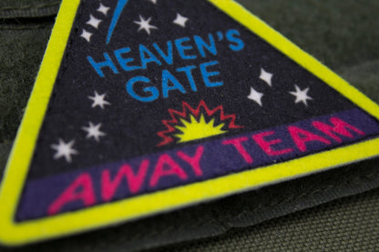 Heavens Gate Away Team hook and loop patch