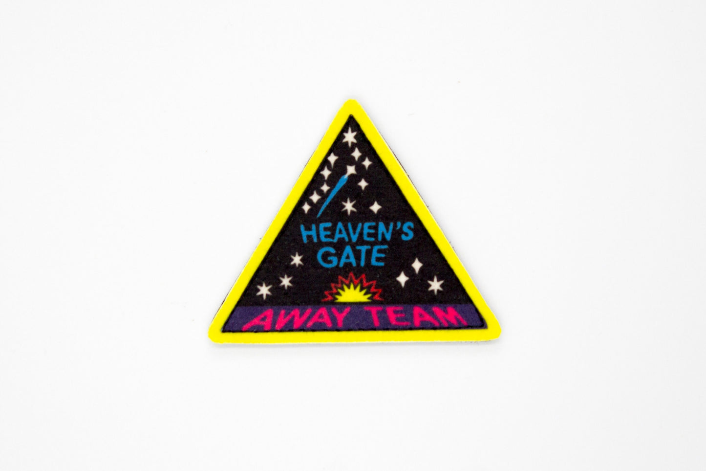 Heavens Gate Away Team hook and loop patch