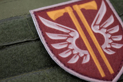 77th Airborne Brigade Ukrainian hook and loop patch