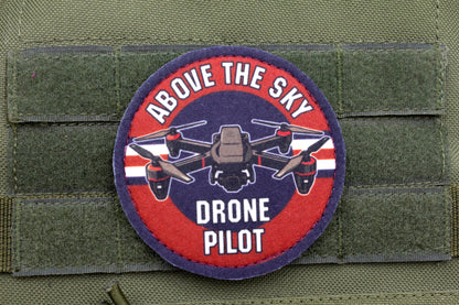 United States Air Force Above the sky Drone pilot hook and loop patch
