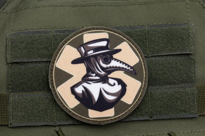 Plague doctor paramedic emt patch