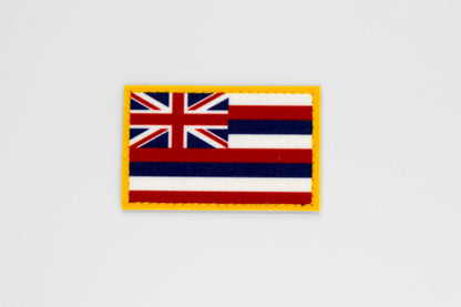 Havai flag patriotic hook and loop patch