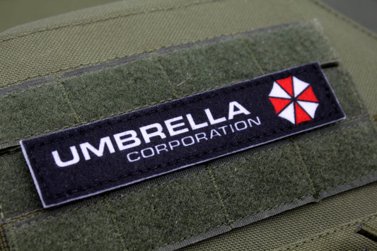 Umbrella corporation Resident evil hook and loop morale patch