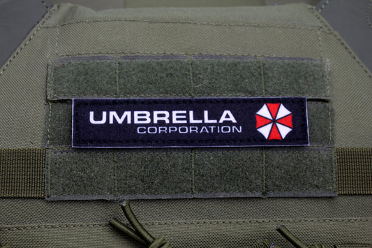 Umbrella corporation Resident evil hook and loop morale patch