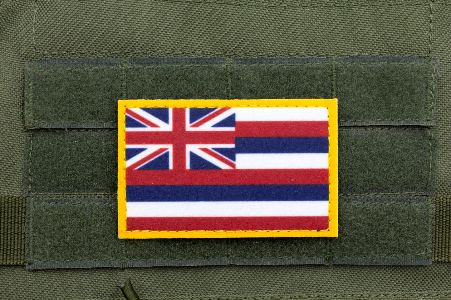 Havai flag patriotic hook and loop patch