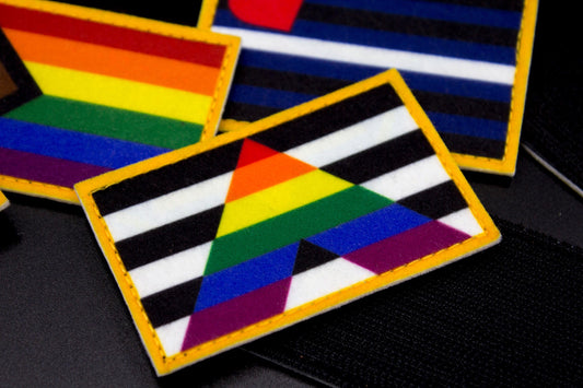 LGBTQ+ flag patches