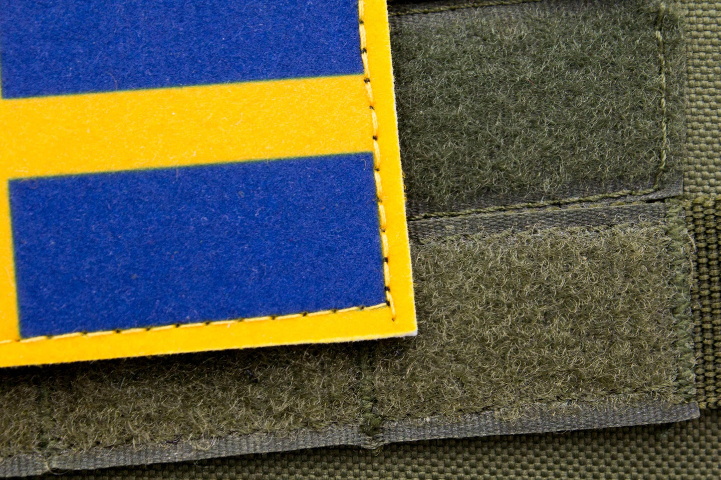 Sweden flag hook and loop patch Sveriges flagga