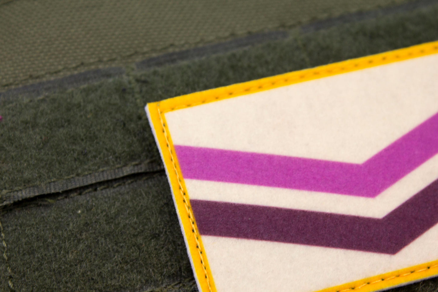 Queer flag hook and loop patch