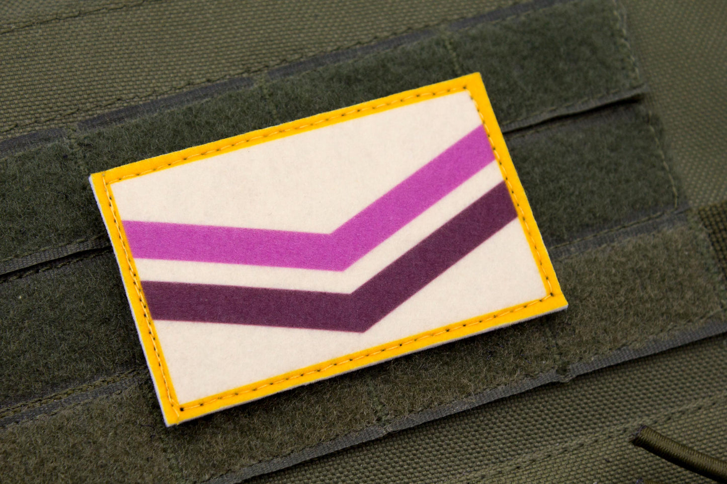 Queer flag hook and loop patch