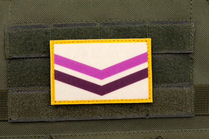 Queer flag hook and loop patch