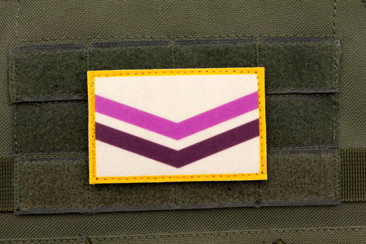 Queer flag hook and loop patch