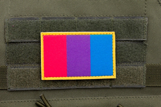LGBTQ Androgynous flag hook and loop patch